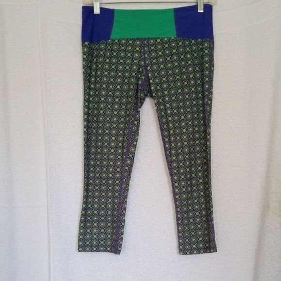 Prana Multicolor Patterned Leggings - Picture 1 of 4